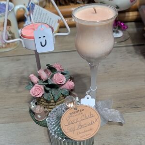 Bundle Of 3 Soy Beeswax Organic Candles( Pls. Read)